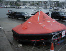 ASTRID's recovered liferafts